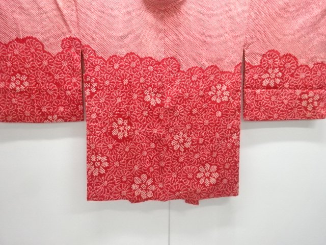 Japanese Kimono / Chirimen Kinsha Silk